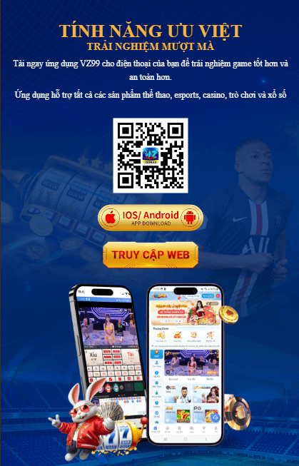 Hướng dẫn tải app VZ99 nâng cấp trải nghiệm 9 Giao diện tải app VZ99 chính thức