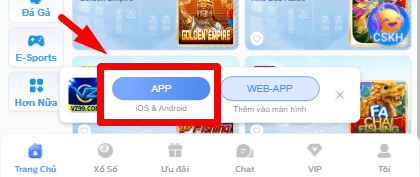 Hướng dẫn tải app VZ99 nâng cấp trải nghiệm 8 Link tải app VZ99 IOS Android